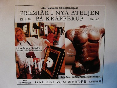 Galleri von Werder, Krapperup Slott, 2012