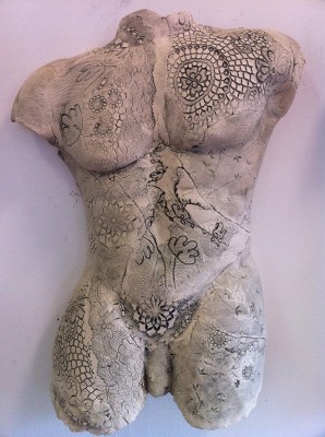 Torso i stengods